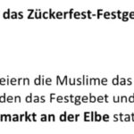 Antrag auf Urlaub am Zuckerfest für Schülerinnen und Schüler – طلب إجازة العيد لطلاب المدارس